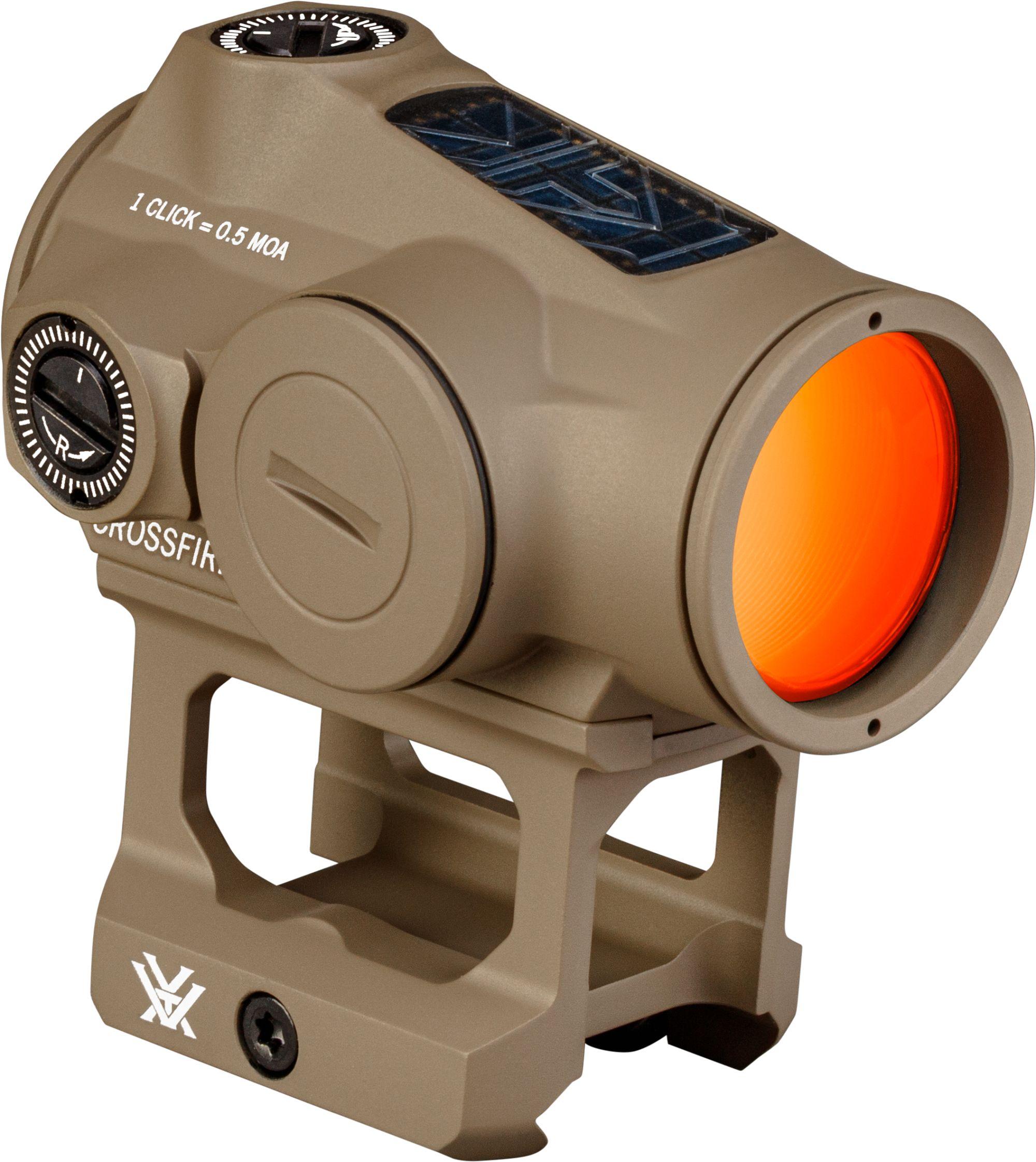 Vortex Crossfire II Solar Red Dot Sight with 1/3 Co-Witness Mount